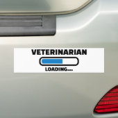 laden van de dierenarts bumpersticker (Op auto)