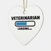 laden van de dierenarts keramisch ornament (Links)