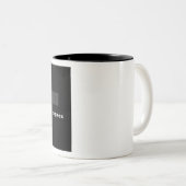 Ladend begin in Voortdurende Mok van het Tweetone (Voorkant rechts)