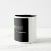 Ladend begin in Voortdurende Mok van het Tweetone (Center)