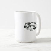 Ladenscherm voor mentale buffer koffiemok (Voorkant rechts)