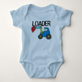 Lader Construction Vehicle Romper (Voorkant)