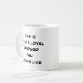 lader fan, loyaal koffiemok (Voorkant links)