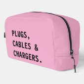Lader & Kabel Organizer, Elektronische Accessoires Toilettasje (Rechterhoek)