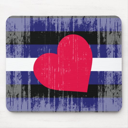 LADER PRIDE DISTRESSED DESIGN MUISMAT (Voorkant)