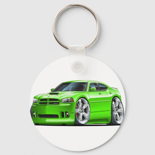 Lader SRT8 Green Car 2006-10 Sleutelhanger (Voorkant)