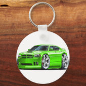 Lader SRT8 Green Car 2006-10 Sleutelhanger (Voorkant)