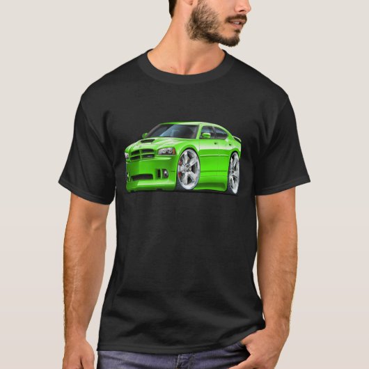 Lader SRT8 Green Car 2006-10 T-shirt (Voorkant)