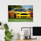 Lader SRT8 Super Bee 2013 Poster (Thuiskantoor)