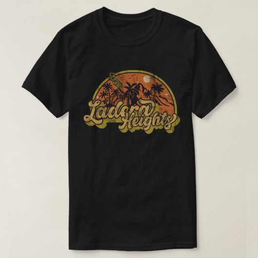 Ladera Heights, Californië T-shirt (Design voorkant)