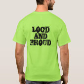 LADGREEN T-SHIRT (Achterkant)