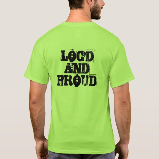 LADGREEN T-SHIRT (Achterkant)