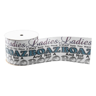 Ladies-Boaz-Bozo Ribbon Grosgrain Lint