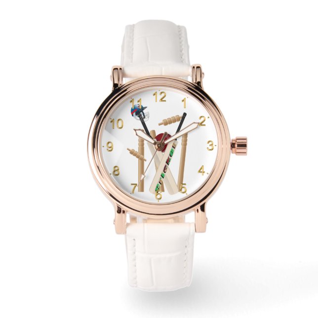 Ladies Cricket The Game Allrounder, Horloge (Voorkant)