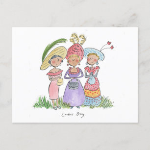 Ladies Day Briefkaart