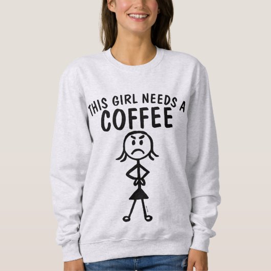 LADIES FUNNY COFFEE T-shirts (Voorkant)