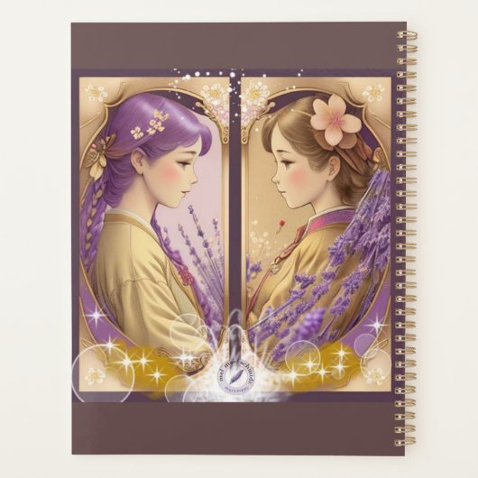 Ladies Gold by Schmidt Stationery Planner (Achterkant)