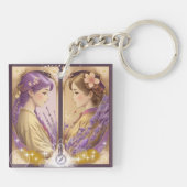 Ladies Gold Schmidt Stationery Sleutelhanger (Achterkant)