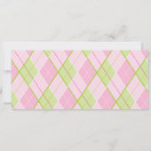 Ladies Golf dag corporate groep event uitnodiging (Achterkant)