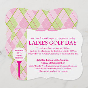 Ladies Golf dag corporate groep event uitnodiging