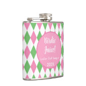 Ladies Golf League "Birdie Juice" Flask Heupfles (Rechts)