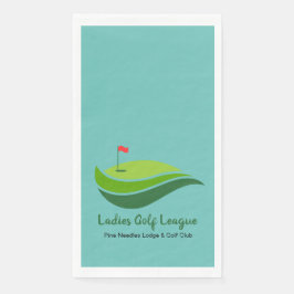 Ladies Golf League Gastendoek Servet