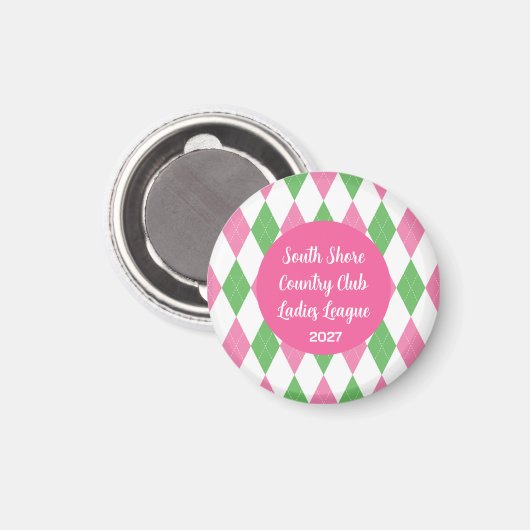Ladies Golf League Magnet (Voorkant / Achterkant)