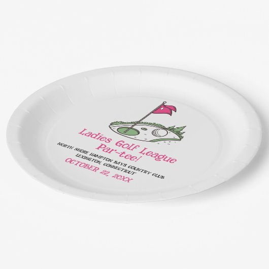 Ladies Golf League Party Bord (Gekanteld)