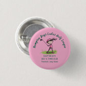 Ladies Golf League Party Button (Voorkant /achterkant)