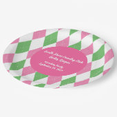 Ladies Golf League Party Dinner Plate Papieren Bordje (Gekanteld)