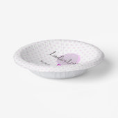 Ladies Golf League Pink Dot Party Bowl Papieren Kommen (Gebogen)