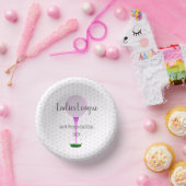 Ladies Golf League Pink Dot Party Bowl Papieren Kommen (Feest)