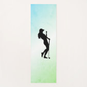 Ladies Green Yogamat (Voorkant)