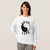 LADIES HOUDEN VAN LEVEN HOODY gemonteerd (Voorkant volledig)
