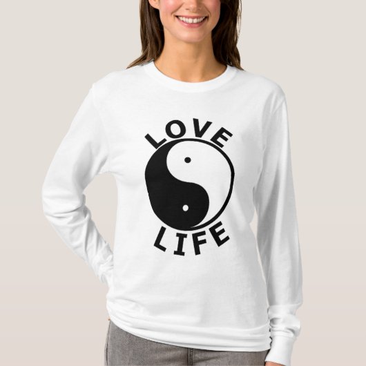 LADIES HOUDEN VAN LEVEN HOODY gemonteerd (Voorkant)