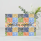 LADIES KOMEN SAMEN MET INVITATIE-INLICHTINGEN EN V KAART (Staand voorkant)