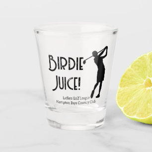 Ladies League Golf Club-lid Birdie Shot Glass Shot Glas