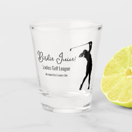 Ladies League Golf Club-lid Birdie Shot Glass Shot Glas