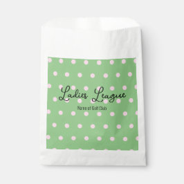 Ladies League Golf Party Favor Bag Bedankzakje