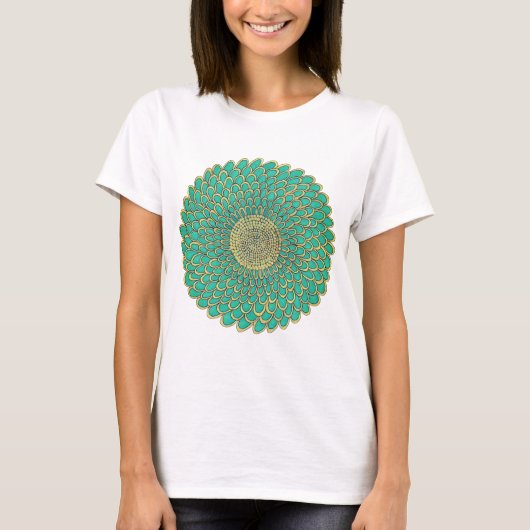 Ladies Mandala T-shirt  (Voorkant)