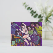LADIES NACHT BRIEFKAART (Staand voorkant)
