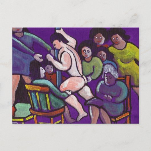 LADIES NACHT BRIEFKAART (Voorkant)
