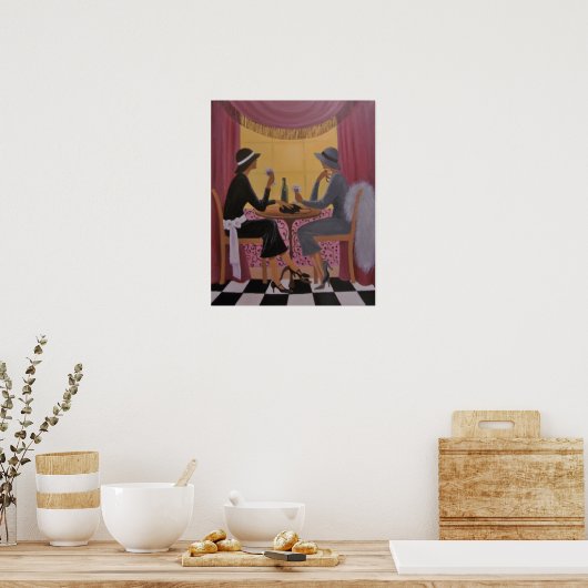  LADIES NACHT UIT, POSTER (Keuken)