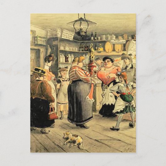 Ladies Night at the Pub Briefkaart (Voorkant)