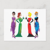 Ladies' Night Briefkaart (Voorkant)