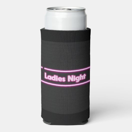 Ladies Night Neon LED Teken Koelbox Seltzer Blikjeskoeler (Seltzer Achterkant)