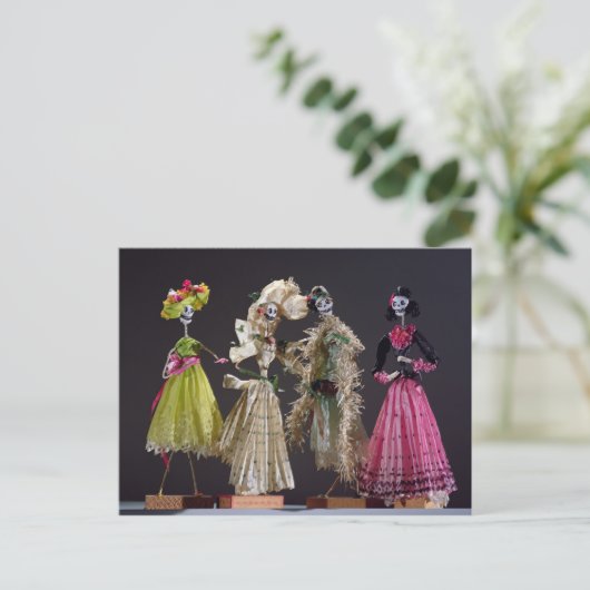 Ladies of the Day of the Dead, from Oaxaca Briefkaart (Staand voorkant)