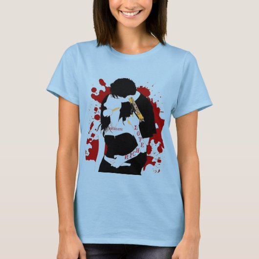 LADIES RICH LOVE BONNIE N CLYDE T-SHIRT (Voorkant)