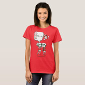 Ladies Santa Acroniem T-shirt (Voorkant volledig)