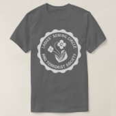 Ladies Sewing Circle and Terrorist Society Tee T-shirt (Design voorkant)